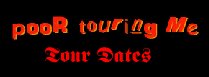 Tour Dates